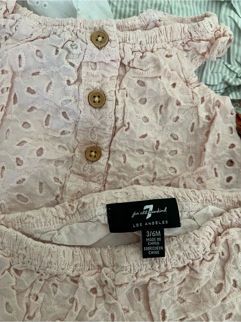 Baby Girl 3-6M Outfit Bundle Carter’s OshKosh Rachel Zoe 7 For All Mankind